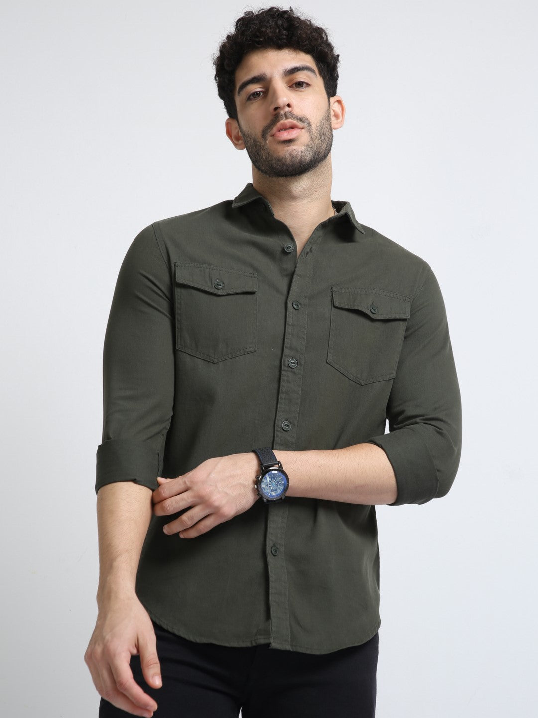 Lumberjack British Green Slim fit Shirt