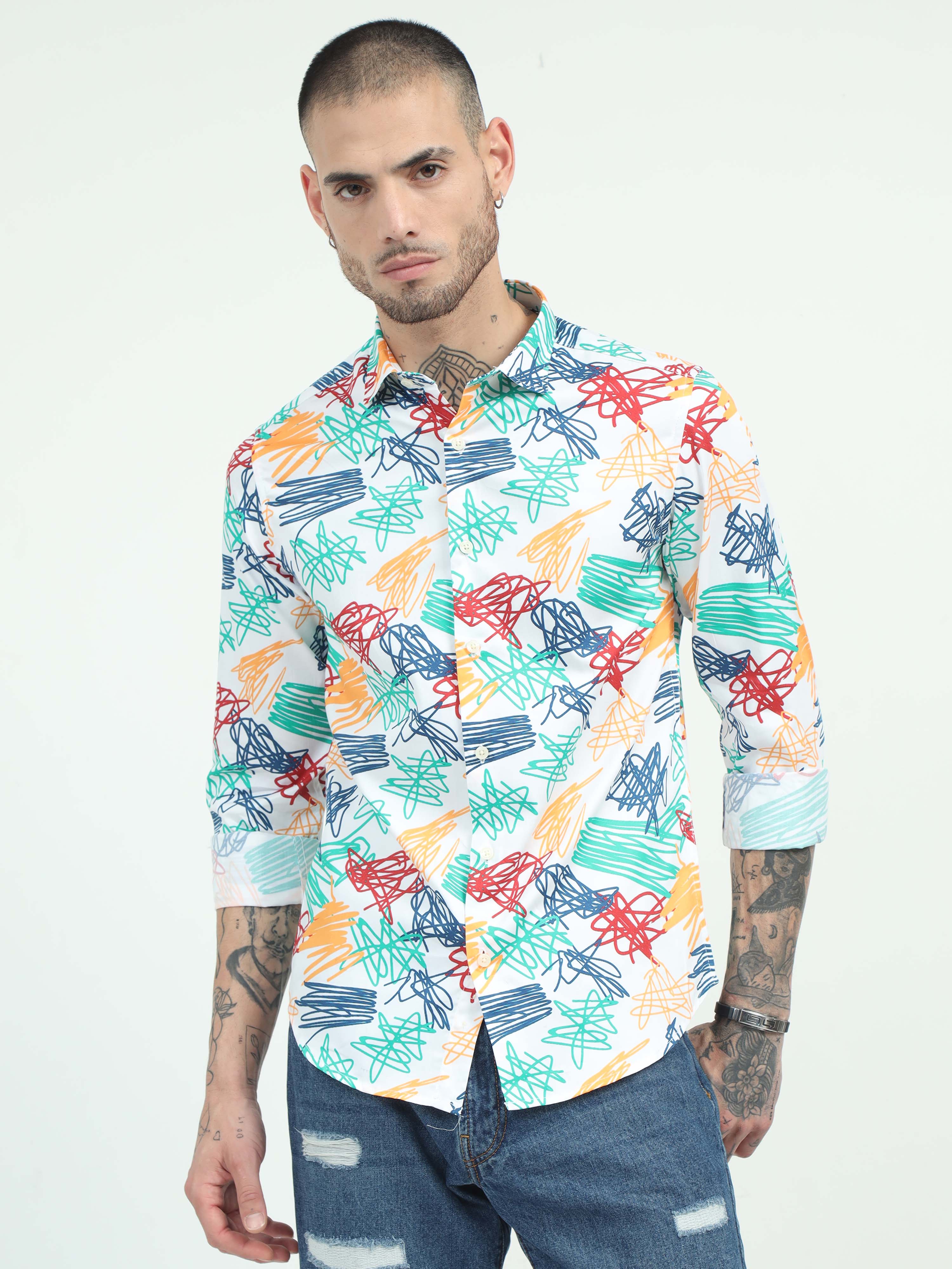 Abstract Lines Shirt