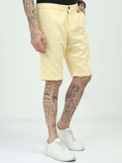 French Yellow Shorts