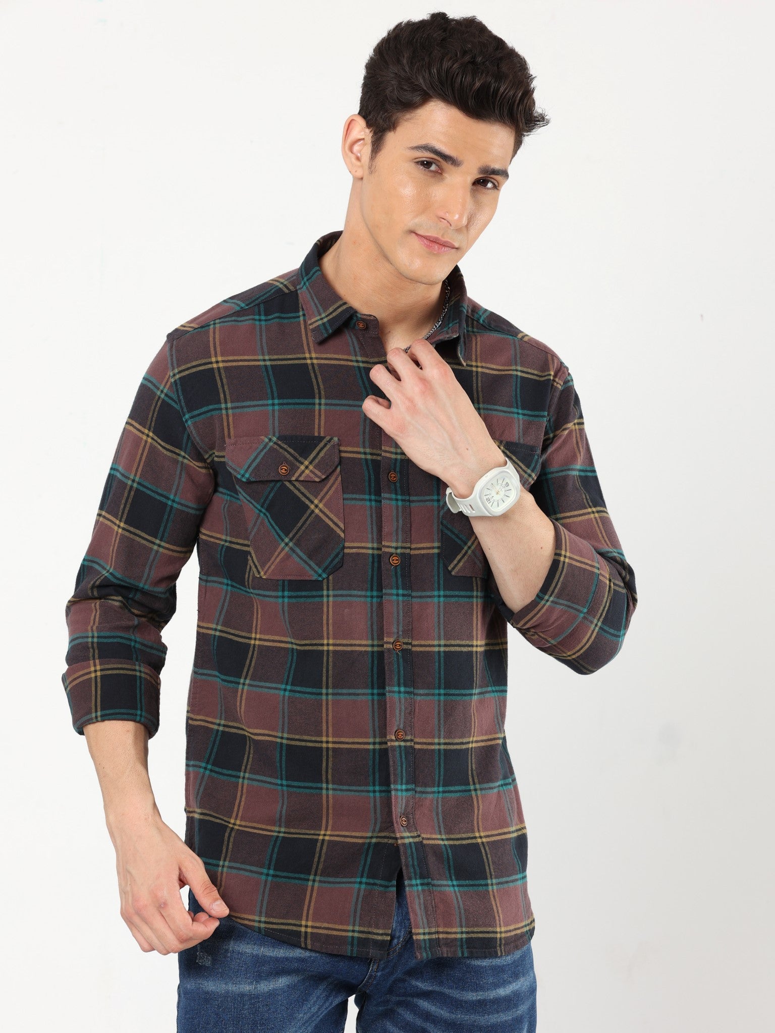 BOXIE FLANNEL SHIRT
