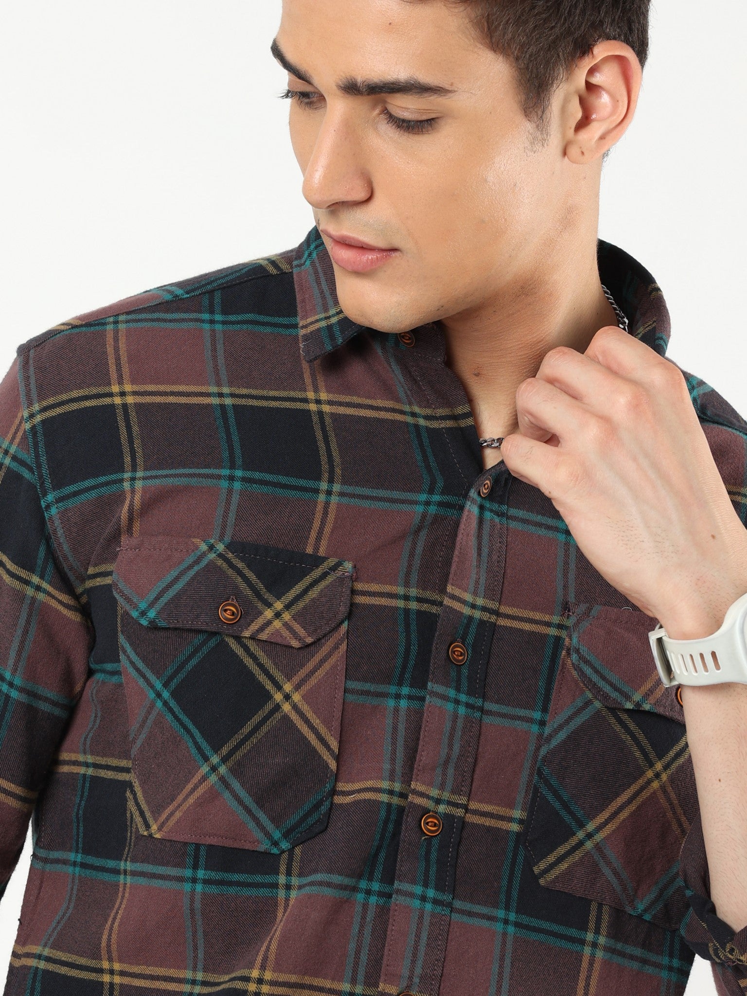 BOXIE FLANNEL SHIRT