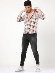 Toucan Black Skinny Jeans for Men