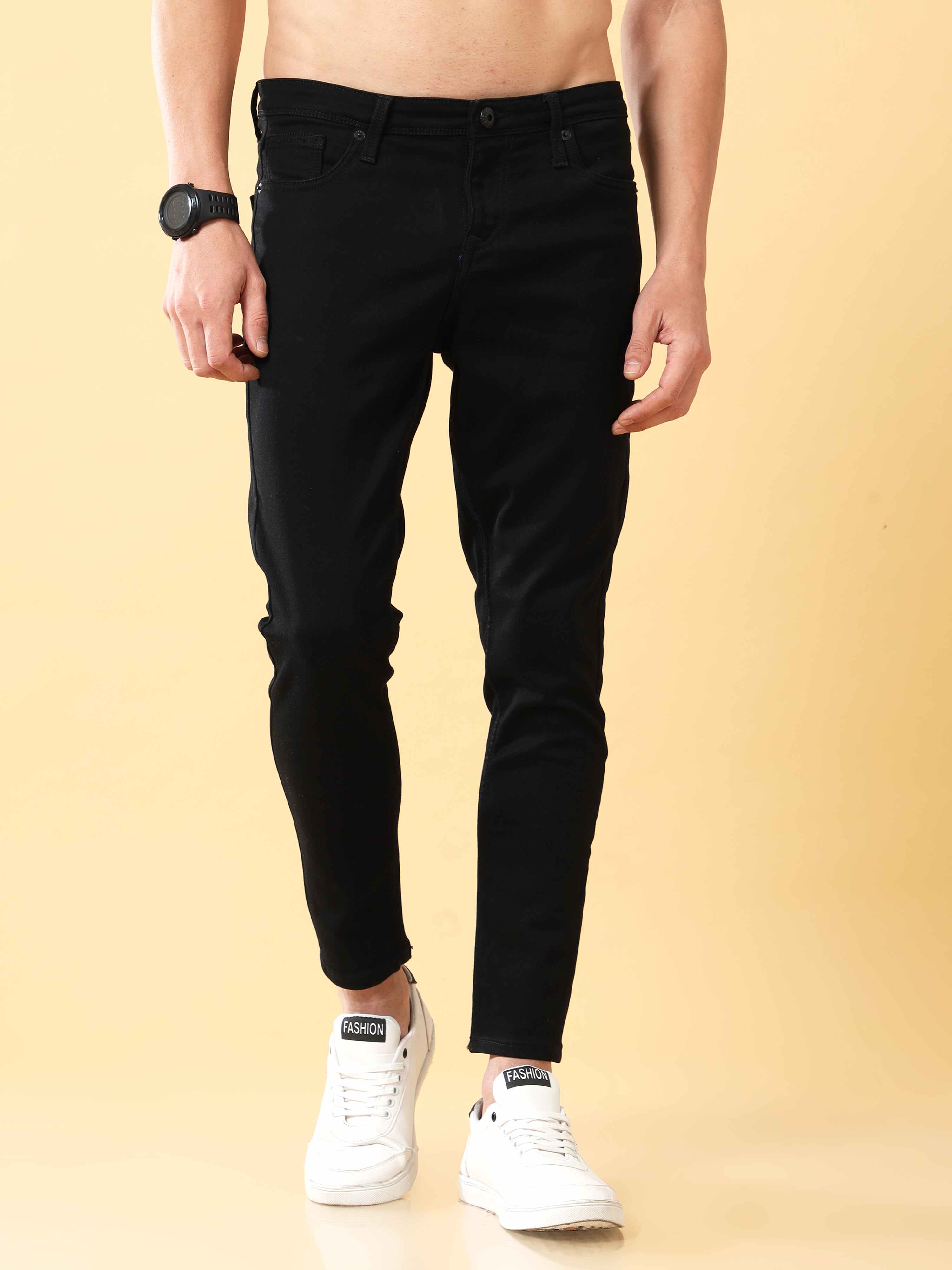 Shop Classic Jet Black Jeans Online From Badmaash – Badmaash