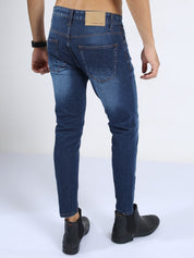 Rex Mid Blue Skinny Jeans for Men