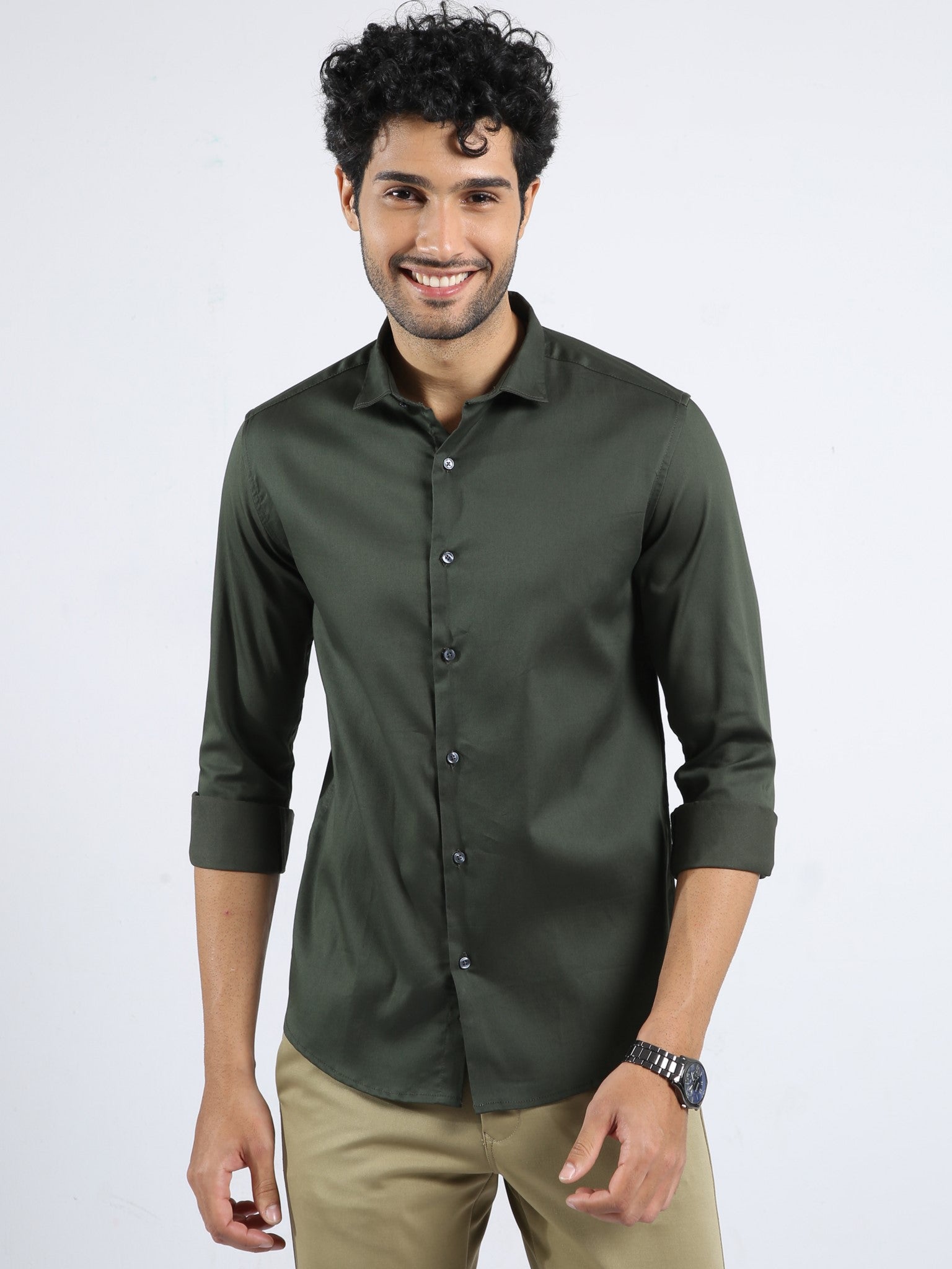 Millenium Green Shirt for Men