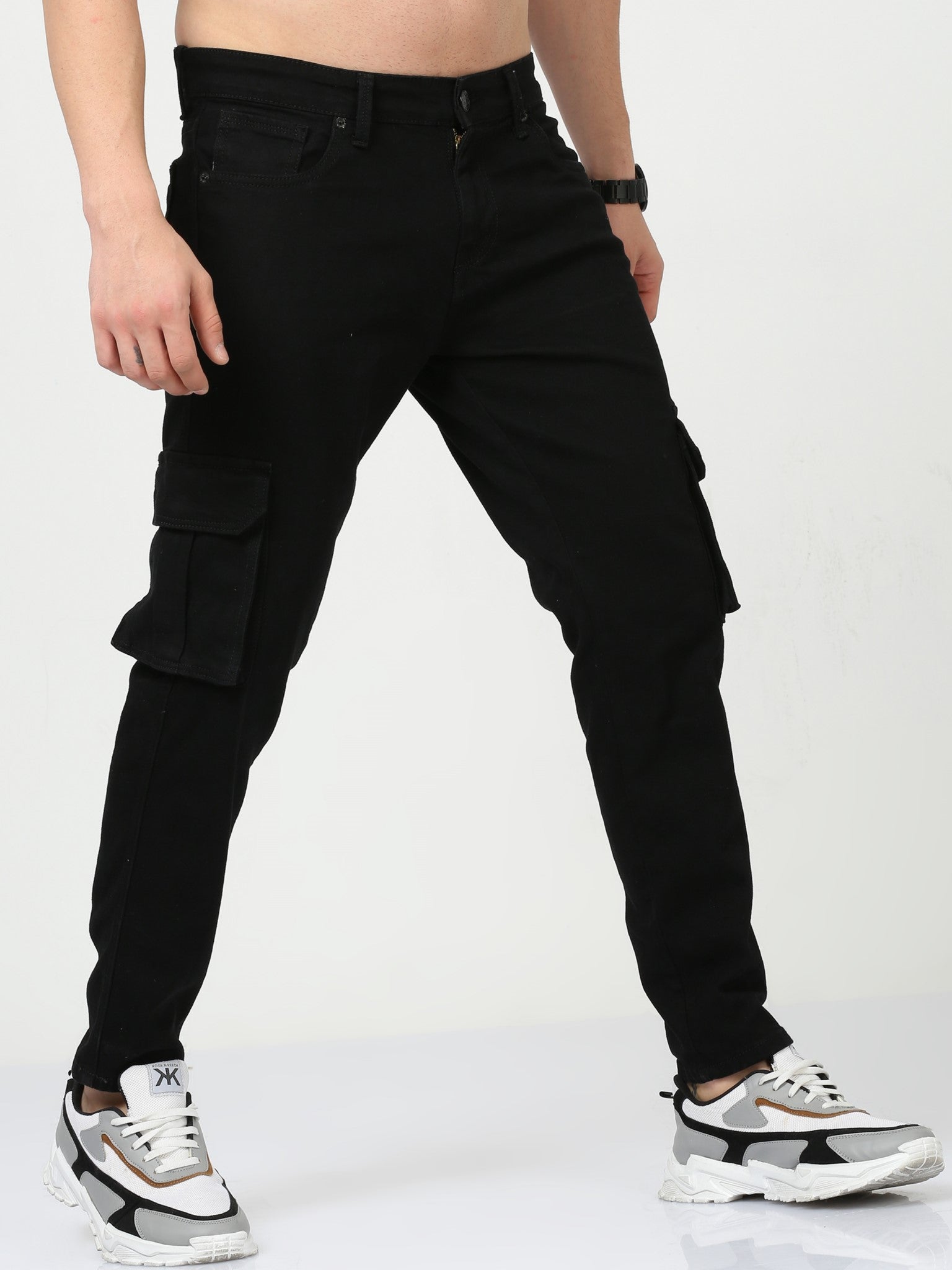 Black Panther Cargo Jeans
