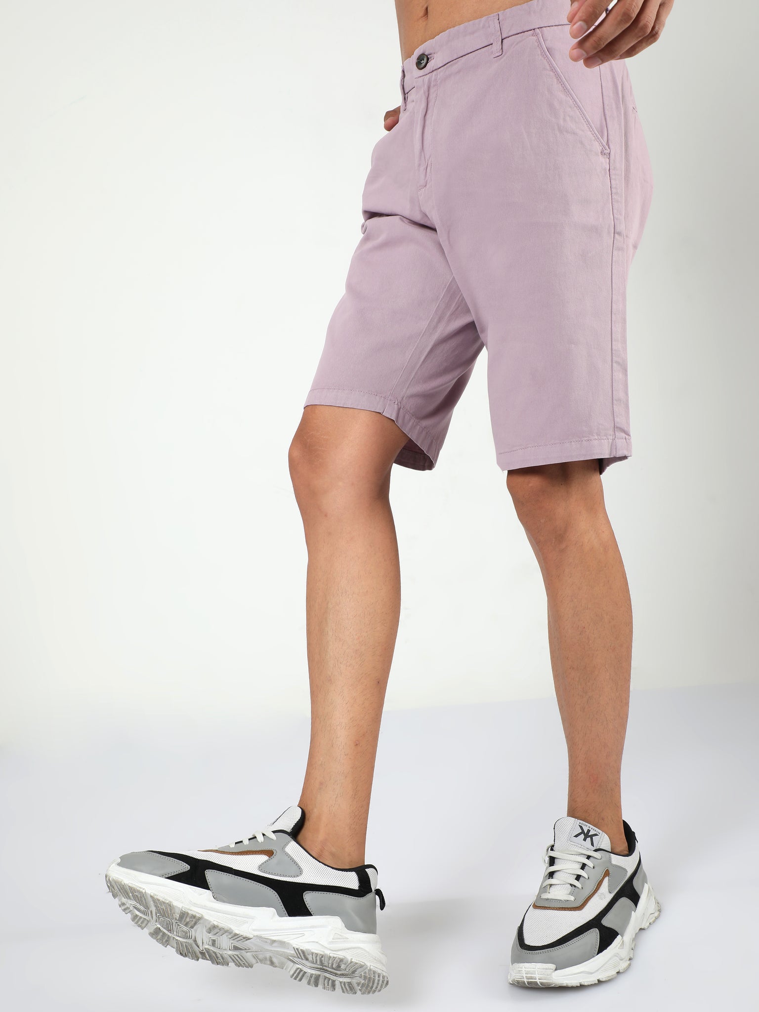French Lilac Shorts for Men