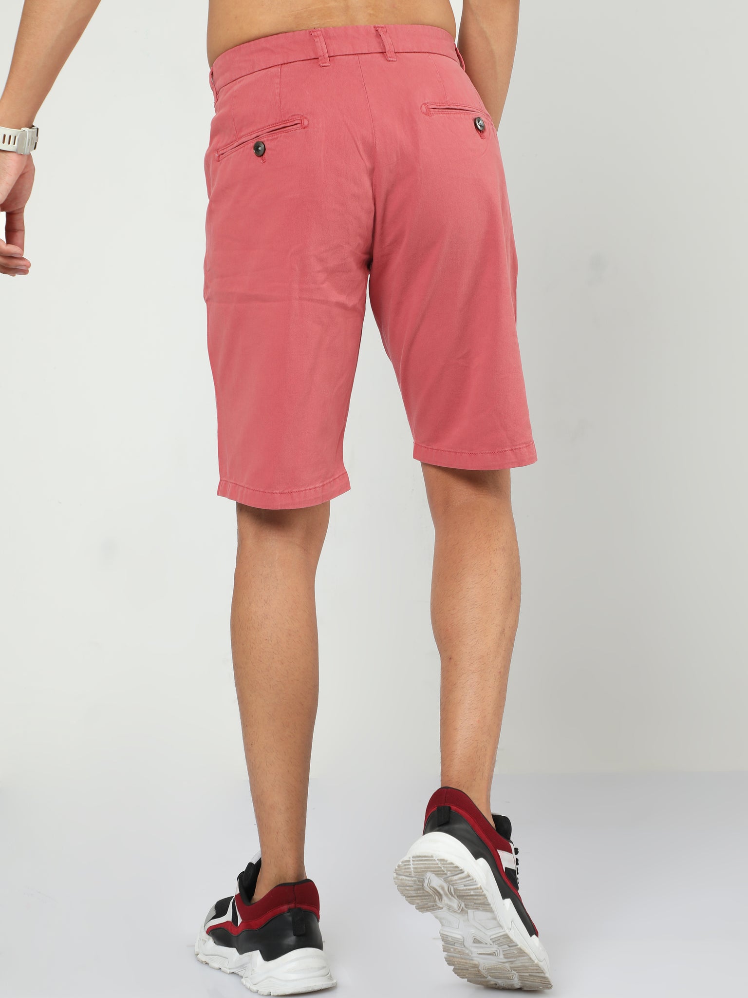 French Tomato Red Shorts for Men