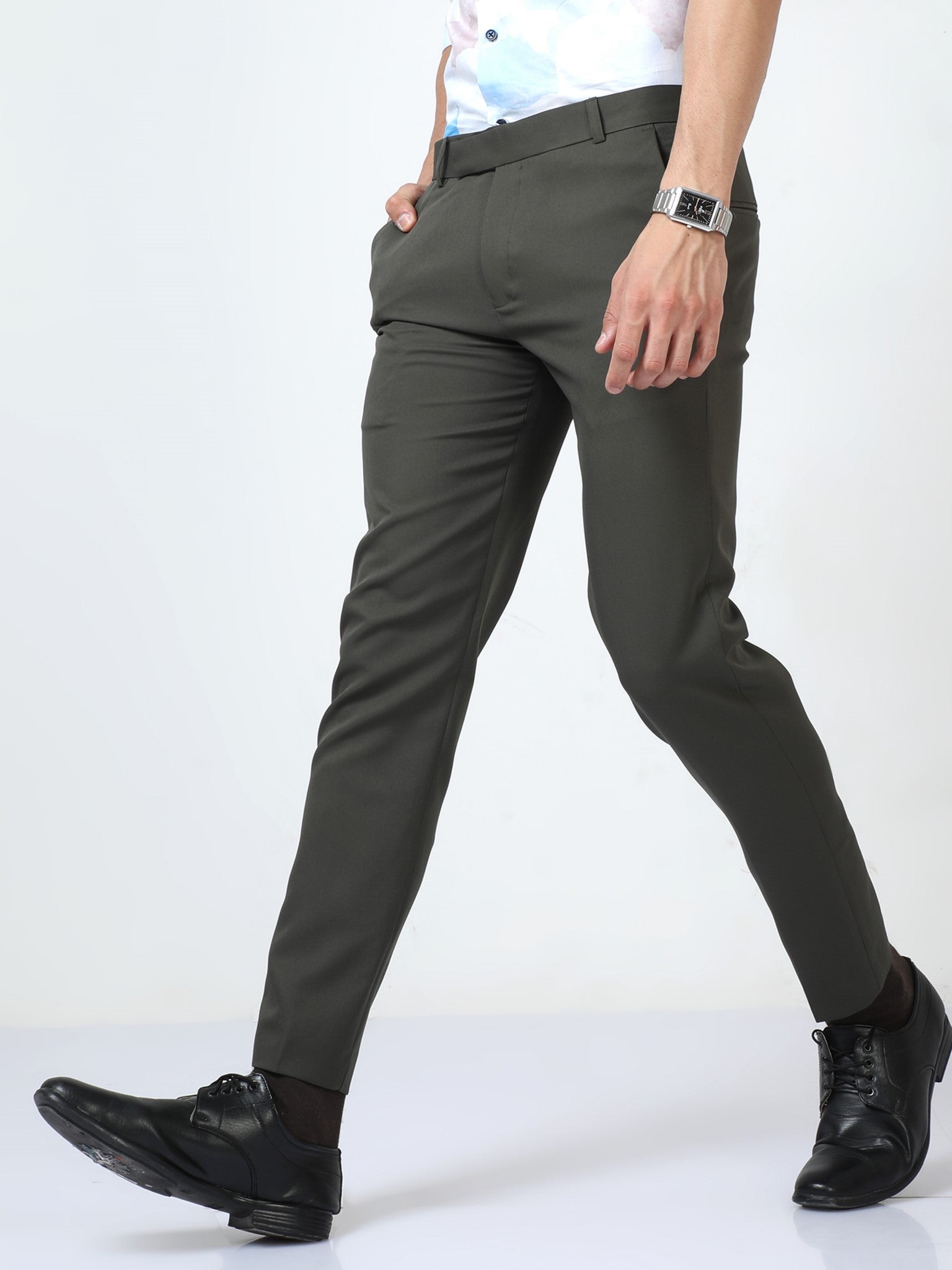 Slack Dark Green Trouser