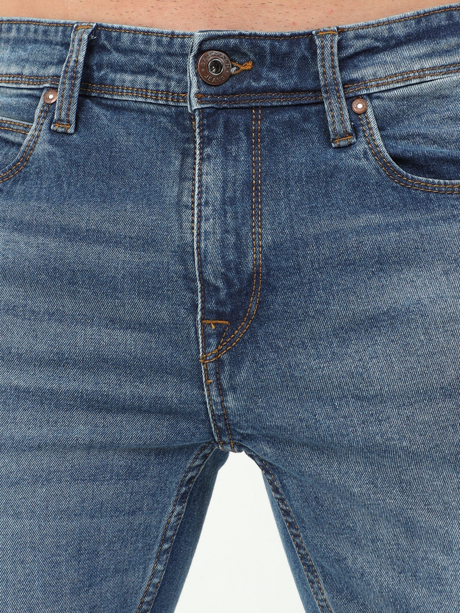 Midblue Slim Fit Jeans for Men