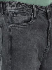 Carbon Black Slouchy Fit Jeans
