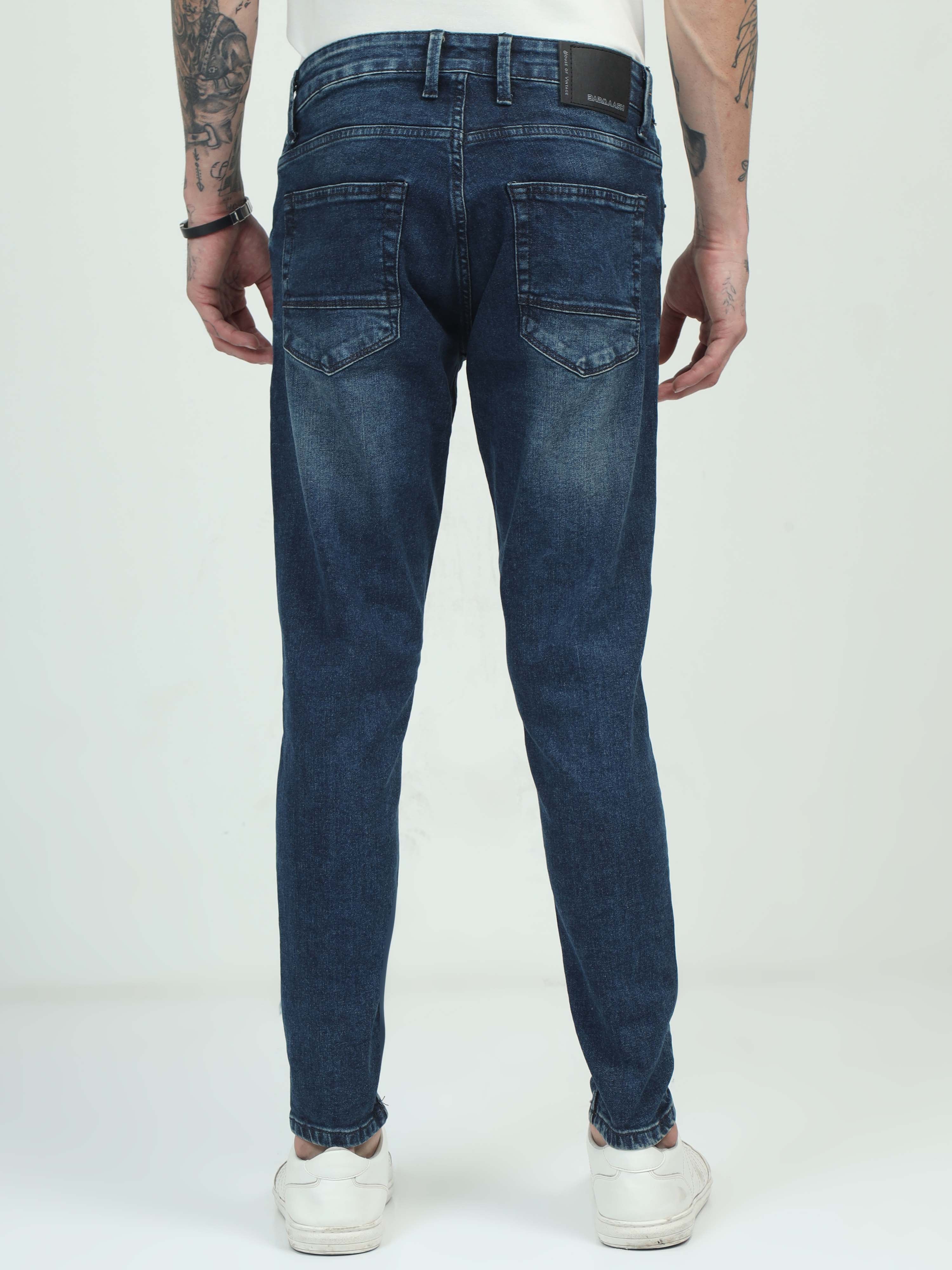Cerulean Blue Skinny Jeans