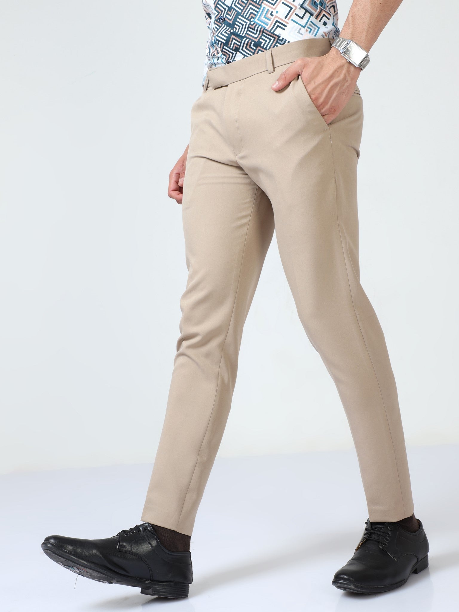 Slack Khaki Trouser
