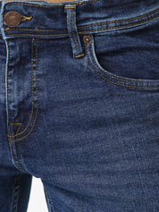 Xander Light Dark Blue Loose Jeans for Men 