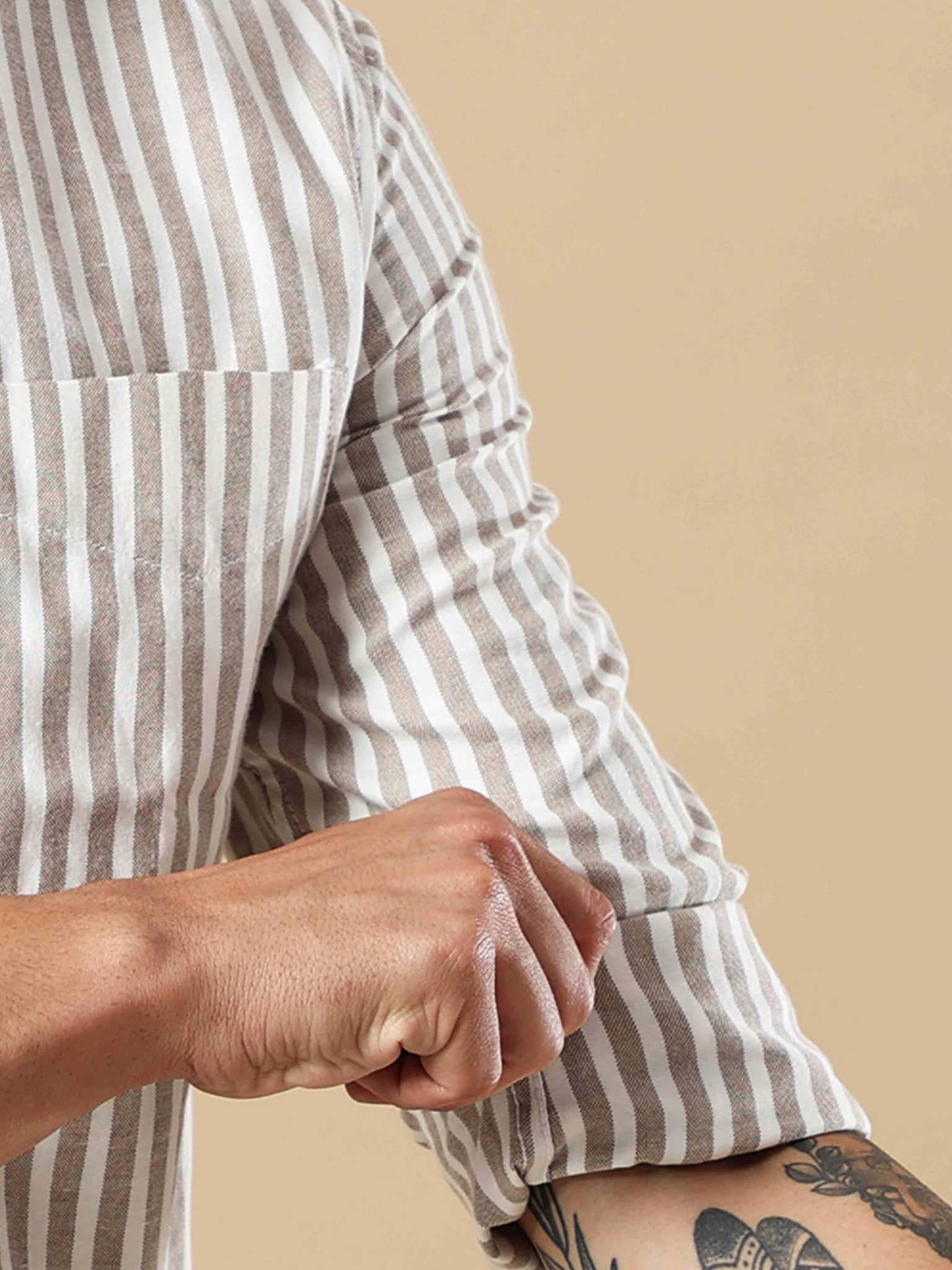 Clasico Stripe Grey Shirt