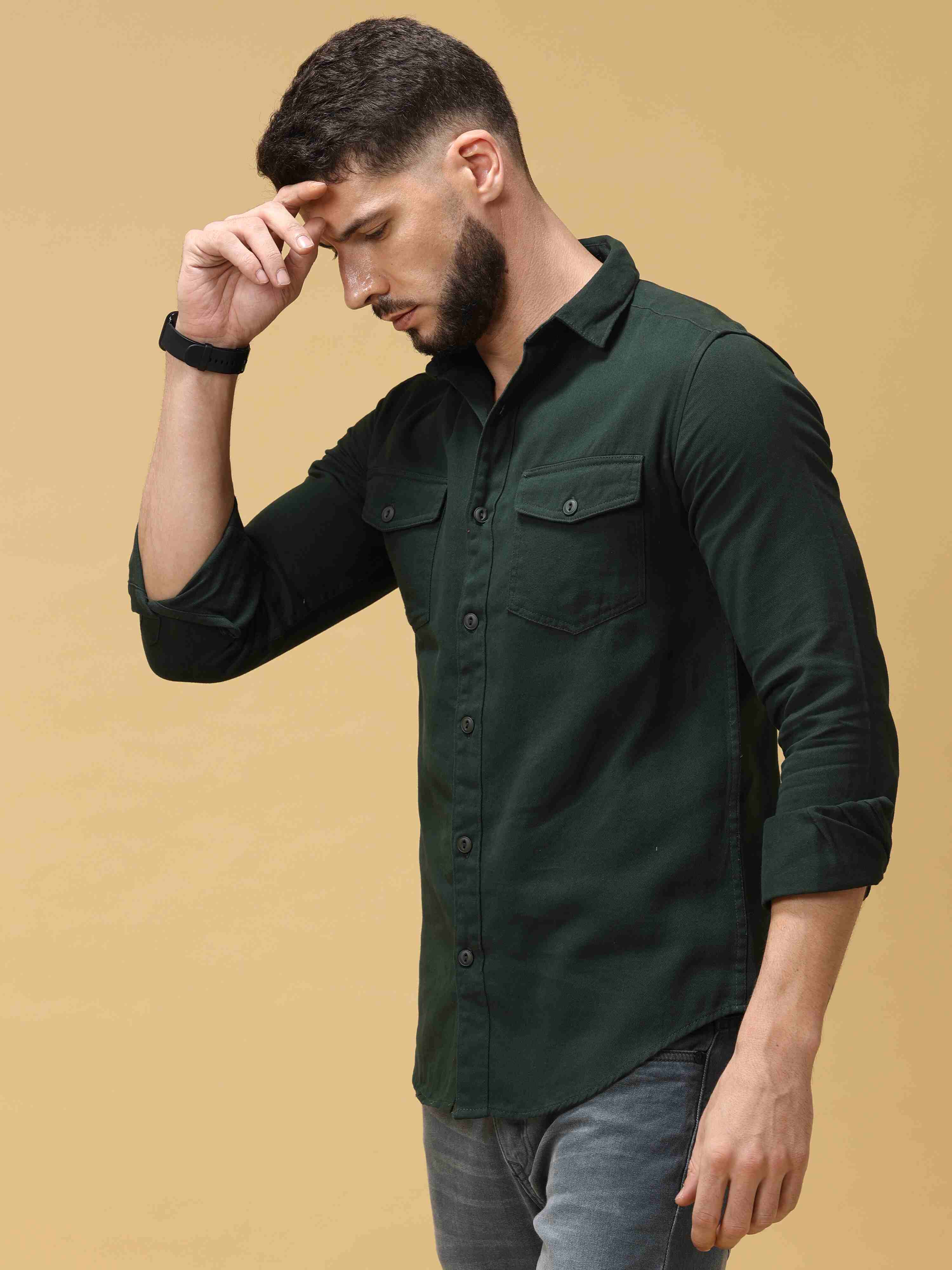 Lumberjack Olive Green Shirt