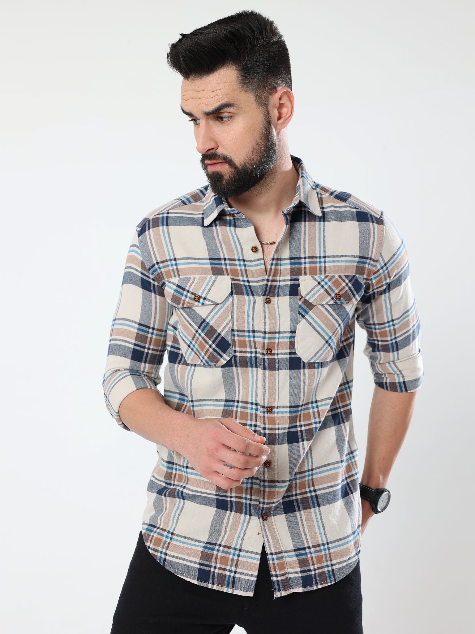Distinct Flannel Shirt