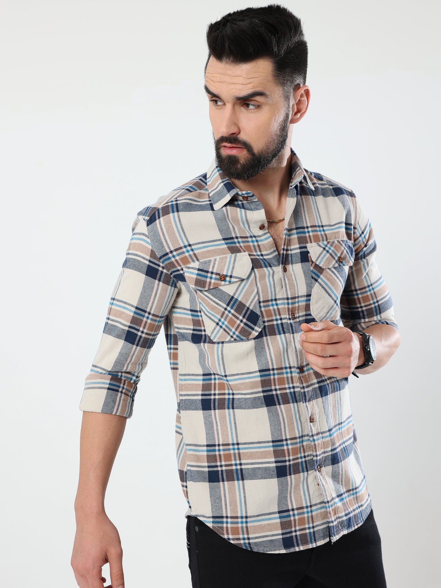 Distinct Flannel Shirt