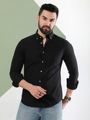 Oxford Black Shirt
