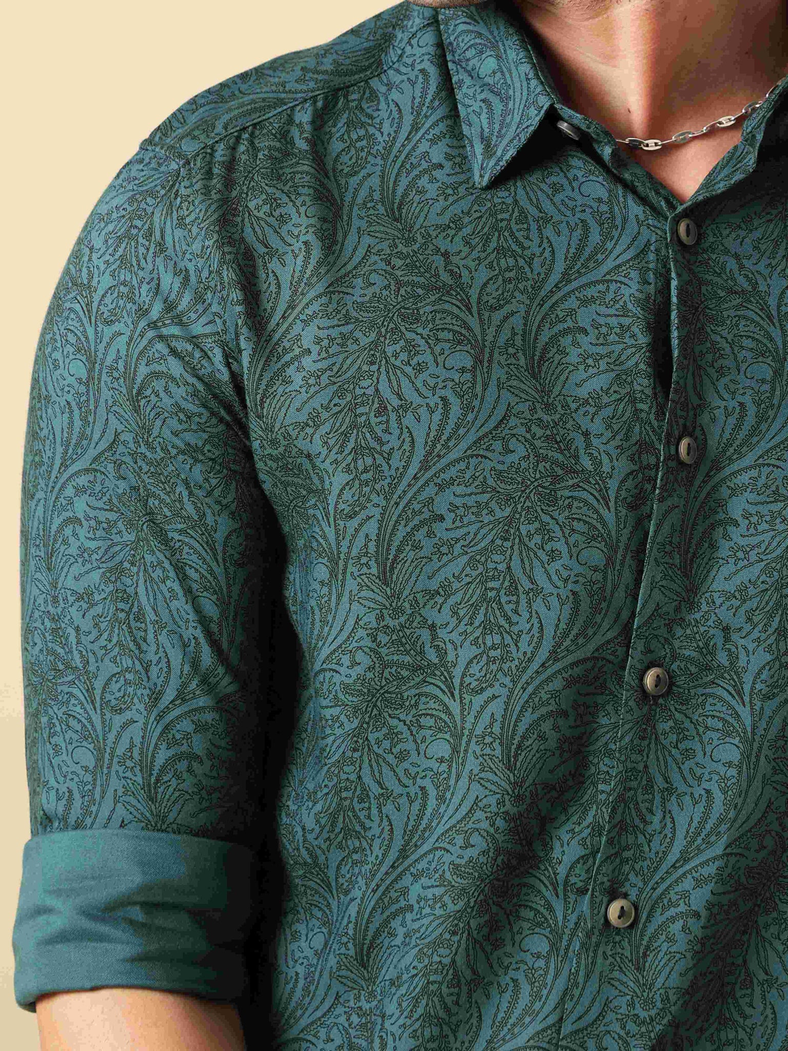 Flow Leaf Green Shirt