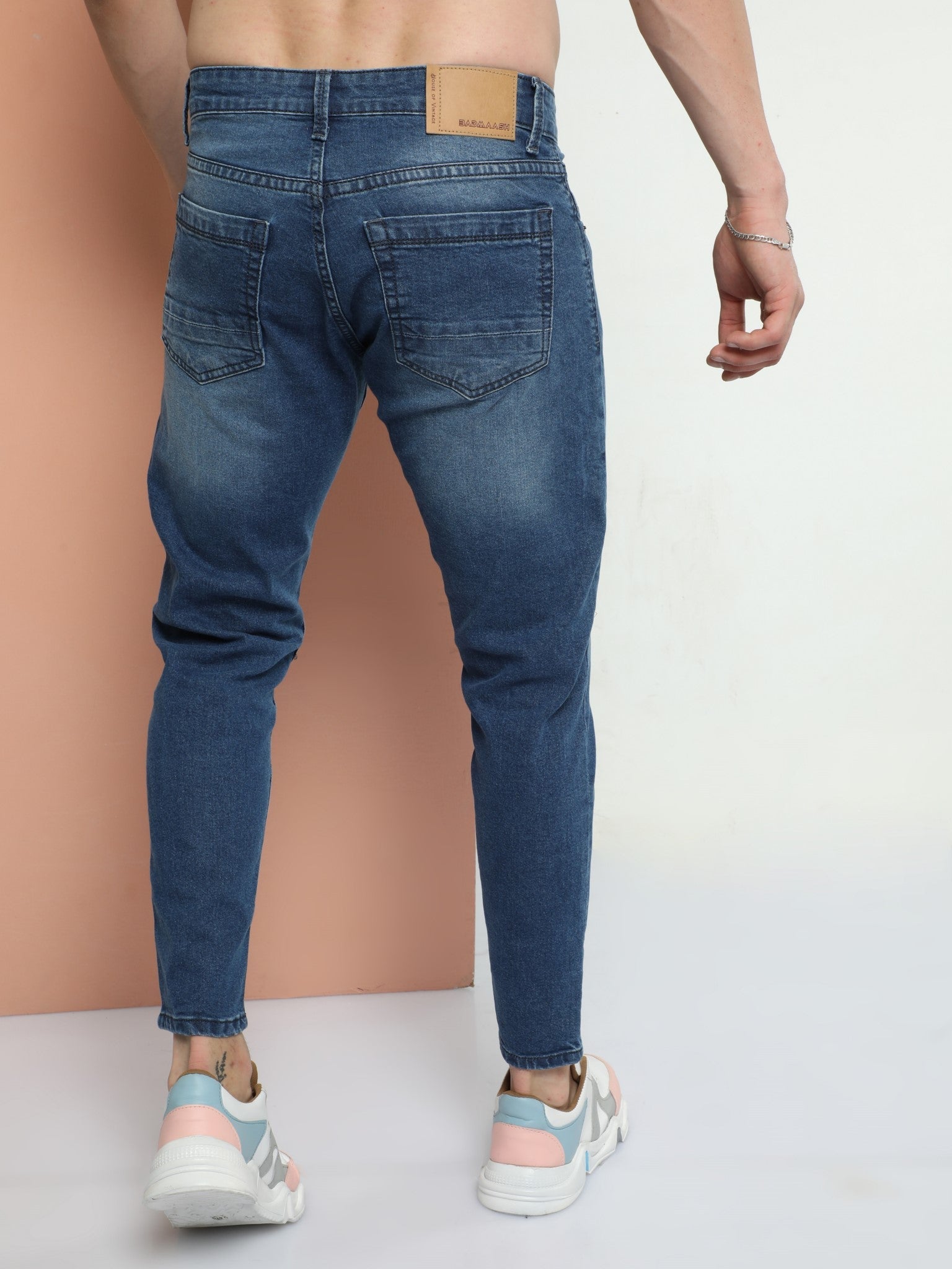 Superior Blue Skinny Jeans