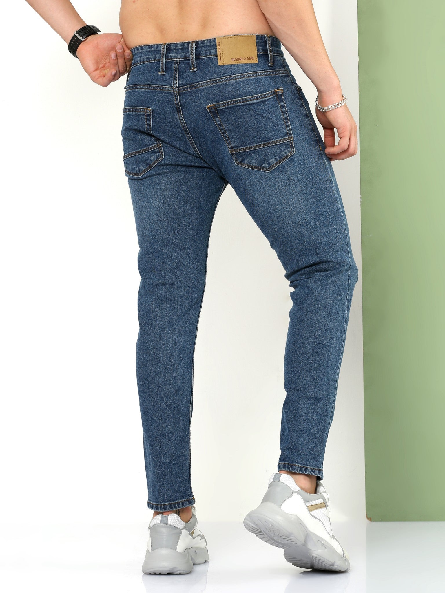 Duplikere Udøve sport Saml op Shop Regatta Blue Skinny Jeans Online – Badmaash